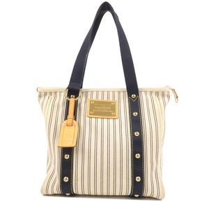 💎✨BEAUTIFUL✨💎 Louis Vuitton Antigua Cabas MM Tote Bag Navy Stripe